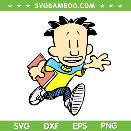 Big Nate SVG PNG, Funny Big Nate Go to School SVG