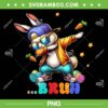 Bruh Bunny Dabbing Easter PNG, Bunny Boys Easter Dab Pose PNG