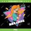 Disney A Goofy Movie Retro 90s PNG, Disney Goofy His Roxanne PNG