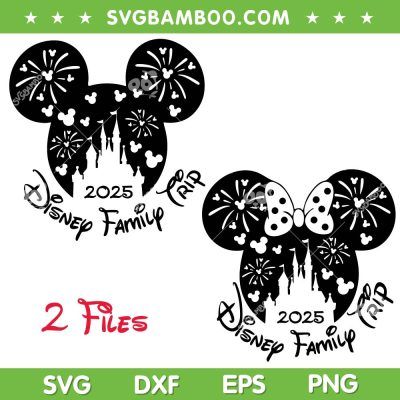 Disney Mickey Minnie Family Trip 2025 SVG, Disney Mouse Ear Family Vacation SVG PNG Disney Mickey Minnie Family Trip 2025 SVG, Disney Mouse Ear Family Vacation SVG PNG