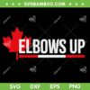 Elbows Up Canada SVG, Proud Canadian Strong SVG PNG