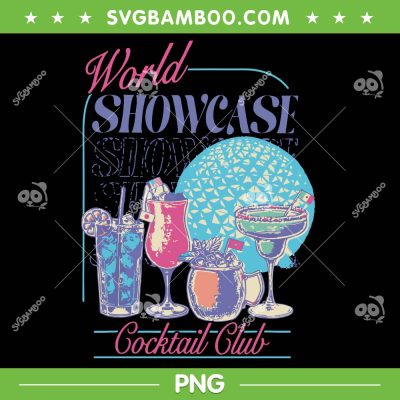 World Showcase Cocktail Club PNG, Epcot Drinking PNG, Drinking Team PNG