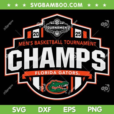 Florida Gators SEC Champs 2025 SVG, Men's Basketball Tournament Champions 2025 SVG PNG Florida Gators SEC Champs 2025 SVG, Men's Basketball Tournament Champions 2025 SVG PNG