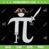 Funny Pi Day Pirate SVG, Math Teacher Pi Rate SVG PNG, Happy Pi Day SVG