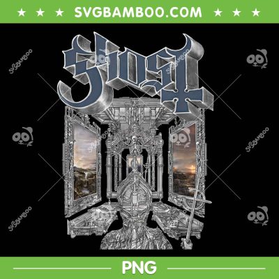 Ghost Skeleta PNG, Ghost Band 2025 Tour Cover PNG