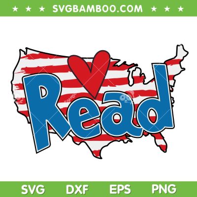 Dr Seuss Read SVG PNG, Book Reading Dr Seuss American Map SVG Dr Seuss Read SVG PNG, Book Reading Dr Seuss American Map SVG