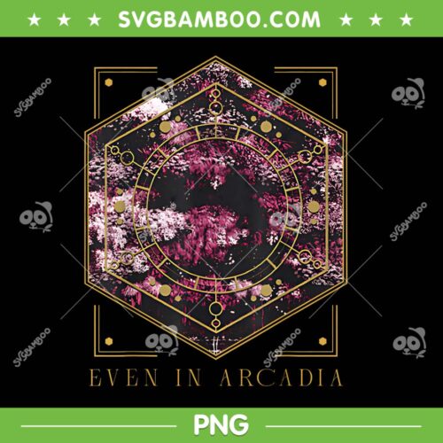 Retro Even In Arcadia PNG, Sleep Token Tour 2025 PNG
