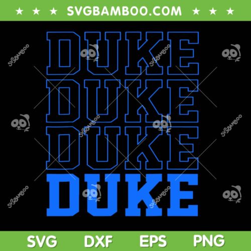 Duke Blue Devils SVG PNG, Duke Basketball SVG