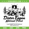 Dieter Eagan National Forest SVG, Severance Camping Hiking SVG PNG