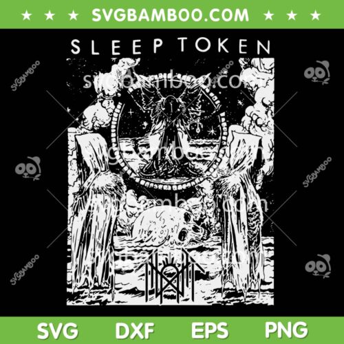 Sleep Token 2025 Tour SVG, Even in Arcadia Sleep Token SVG PNG