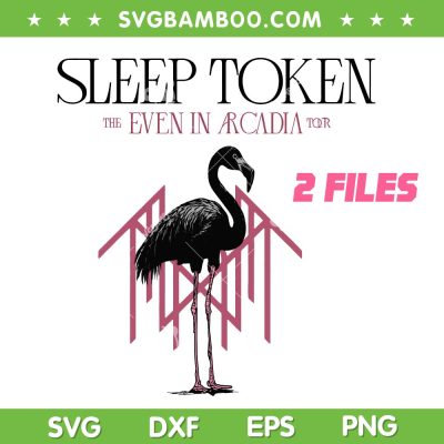 Sleep Token The Even in Arcadia Tour SVG, Sleep Token Band 2025 Tour SVG PNG, Emergence New Song 2 Files SVG