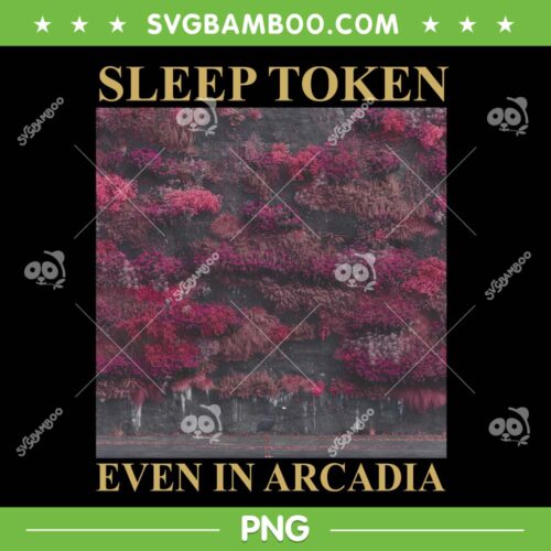 Sleep Token Even in Arcadia PNG, Sleep Token Band Tour 2025 Poster PNG