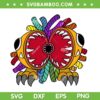 Yarnaby Nightmare Plush Critters SVG, Funny Scary Mouth Yarnaby SVG PNG