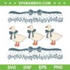 1980s Blue Ribbon Goose SVG PNG, Goose With Bow SVG, Farmhouse Duck Trio With Ribbon DXF SVG PNG EPS 1980s Blue Ribbon Goose SVG PNG, Goose With Bow SVG, Farmhouse Duck Trio With Ribbon DXF SVG PNG EPS
