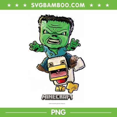 A Minecraft Movie Chicken Jockey PNG, Baby Zombie Chicken Jockey PNG