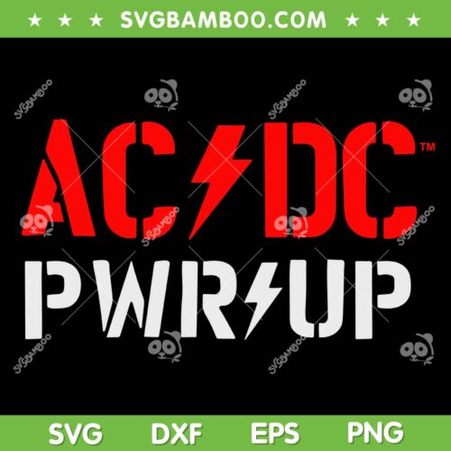 ACDC PWR UP North America Tour SVG, ACDC Are You Ready SVG PNG