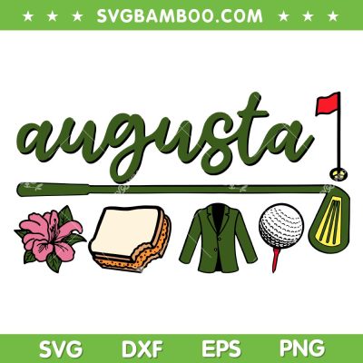 Augusta Georgia Golf SVG PNG, Augusta Master Golf SVG, Golf Jacket Design DXF SVG PNG EPS Augusta Georgia Golf SVG PNG, Augusta Master Golf SVG, Golf Jacket Design DXF SVG PNG EPS
