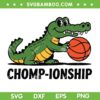 Florida Gators Chomp-ionship SVG, Funny Alligator Florida National Champions SVG PNG