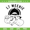 L7 Weenie SVG, Funny Baseball Softball Season SVG PNG, Boys Game Day SVG L7 Weenie SVG, Funny Baseball Softball Season SVG PNG, Boys Game Day SVG