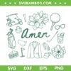Master Golfer Amen SVG PNG, Golf Par SVG, Golf Lover Amen DXF SVG PNG EPS