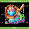 Ice Cream Drip Baseball PNG, Stuff Baseball Drip Graphic PNG