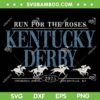 Kentucky Derby 2025 SVG, Run for The Roses Vintage SVG PNG