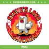 Steves Lava Chicken PNG, Minecraft Movie Meme Steve Chicken Jockey PNG
