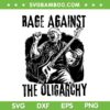 Rage Against The Oligarchy SVG, Bernie Sanders Fight Protest Resist SVG PNG