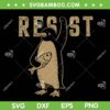 Penguin Resist SVG, Funny Penguin Anti Maga SVG PNG