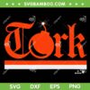 Spencer Torkelson Tork Bomb SVG, Detroit Tigers Baseball Tork Bomb SVG PNG