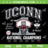 Uconn Womens Basketball Champs 2025 SVG, UConn Huskies National Champions SVG PNG