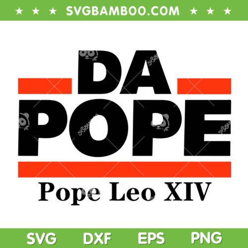 Chicago Pope Leo XIV SVG, Cardinal Robert Prevost Da Pope SVG PNG