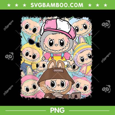 Cute Labubu The Monsters PNG, Funny Labubu Lover PNG