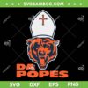 Da Pope Chicago Bears SVG PNG, Pope Leo XIV 2025 SVG Da Pope Chicago Bears SVG PNG, Pope Leo XIV 2025 SVG