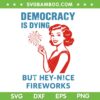 Democracy Is Dying But Hey Nice Fireworks SVG, Girl Fireworks 4th of July SVG PNG Democracy Is Dying But Hey Nice Fireworks SVG, Girl Fireworks 4th of July SVG PNG