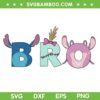 Disney Lilo Stitch Bro SVG PNG, Stitch Brother Birthday SVG, Family Vacation DXF SVG PNG EPS