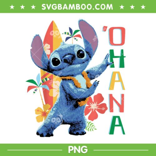 Disney Lilo and Stitch Live Action PNG, Stitch Movie Ohana Hula Beach PNG