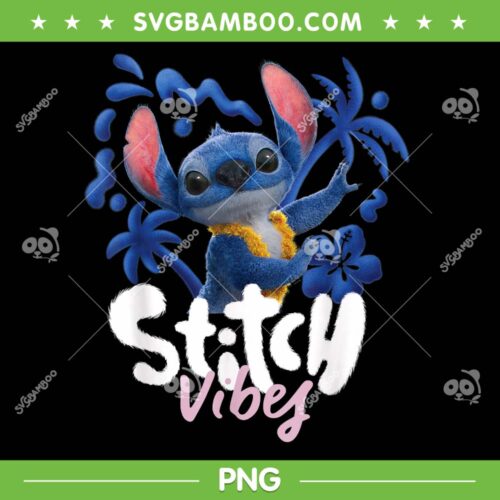 Stitch Live Action Movie Vibes PNG, Disney Lilo Stitch Summer Beach PNG