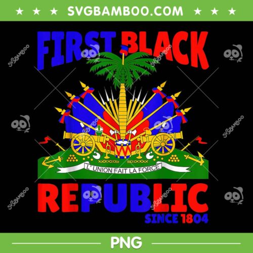 First Black Republic Since 1804 PNG, Haiti Haitian Flag Day 2025 PNG