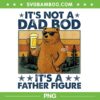 Funny Bears Father Figure PNG, It's Not A Dad Bod It's A Father Figure PNG, Retro Bear Drink Beer PNG
