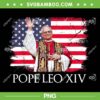 New Pope Leo XIV PNG, Da Pope American Flag PNG New Pope Leo XIV PNG, Da Pope American Flag PNG