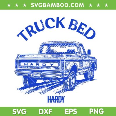 HARDY Truck Bed SVG, Country Music Hardy 2025 SVG PNG