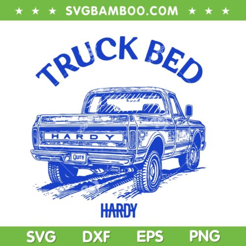 HARDY Truck Bed SVG, Country Music Hardy 2025 SVG PNG