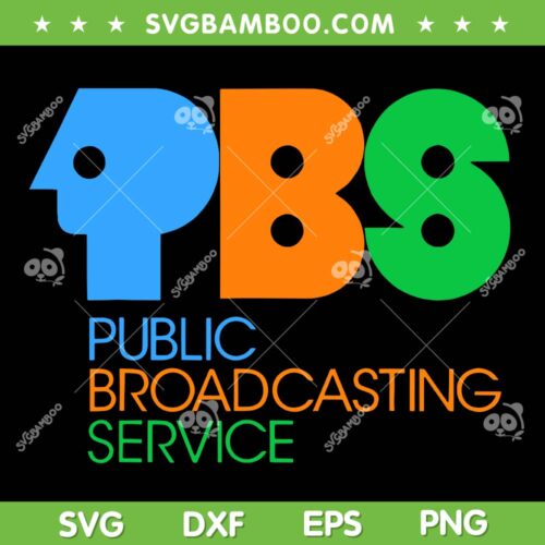 PBS Public Broadcasting Service SVG, Protect PBS 80s Nostalgia SVG PNG