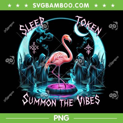 Sleep Token Summon The Vibes PNG, Sleep Token Flamingo Arcadia PNG
