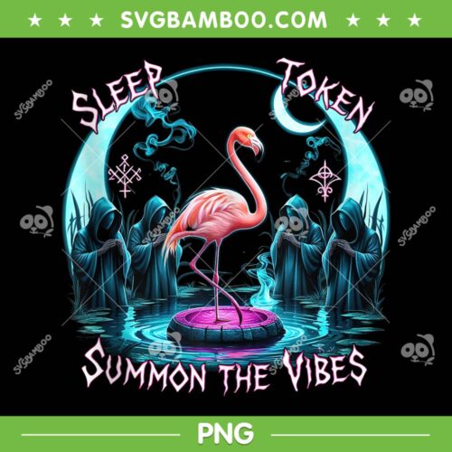 Sleep Token Summon The Vibes PNG, Sleep Token Flamingo Arcadia PNG