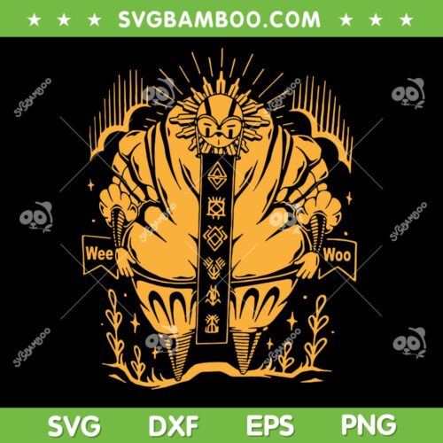 Wee Woo Esquie Expedition 33 RPG Game SVG, Expedition 33 Esquire Woo SVG PNG