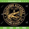 Alligator Alcatraz SVG, Funny Alligators Evergladess FL SVG PNG