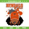 African American Girl Cincinnati Bengals SVG, Bengals NFL Football Girl SVG PNG African American Girl Cincinnati Bengals SVG, Bengals NFL Football Girl SVG PNG