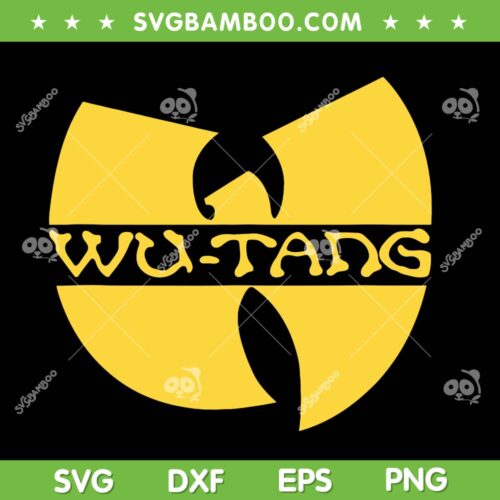 Classic Wu Tang SVG, Wu Tang Logo SVG PNG